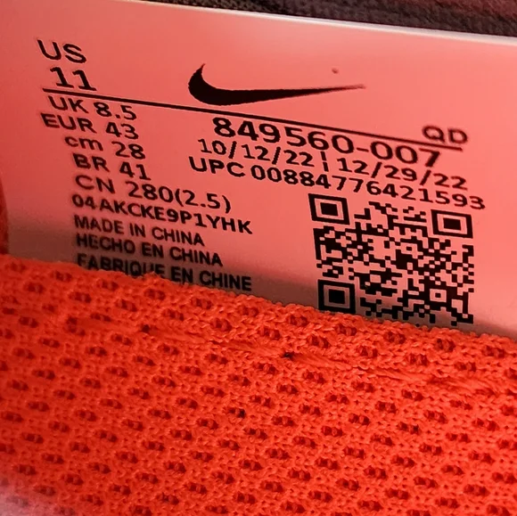 Wmns Nike Air Max 2017 Gray Pink Brand New Sz 11 - Picture 8 of 10